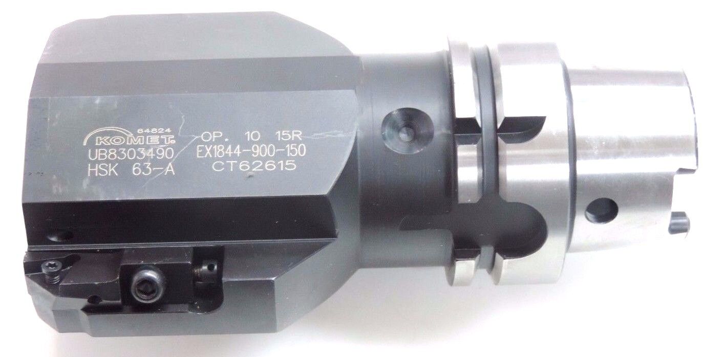 NEW KOMET UB8303490 HSK-A63 BORE, CHAMFER ASSY TOOL