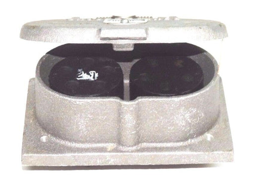 CROUSE-HINDS X8658-5 DUAL ROUND ECC CONNECTOR X86585