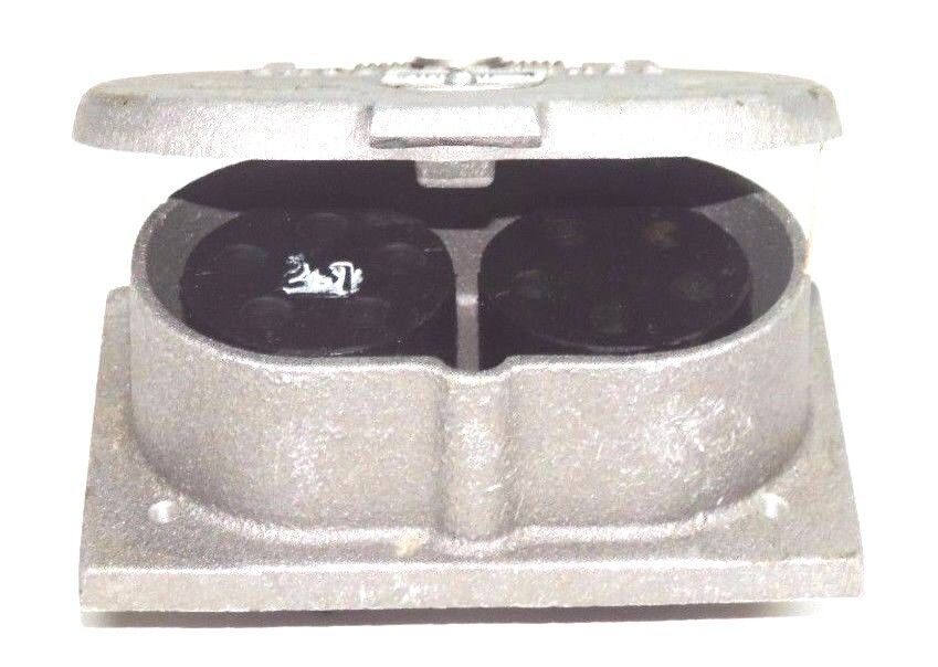 CROUSE-HINDS X8658-5 DUAL ROUND ECC CONNECTOR X86585