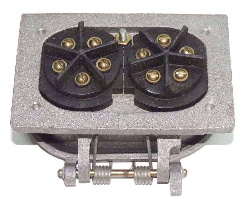 CROUSE-HINDS X8658-5 DUAL ROUND ECC CONNECTOR X86585