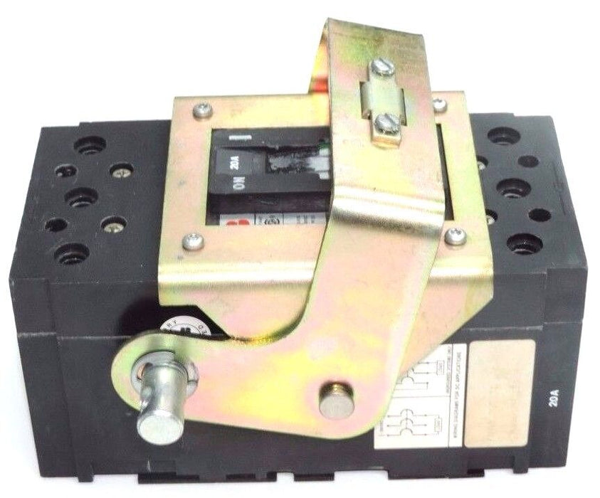 ABB UXAB 727131 R 103 CIRCUIT BREAKER 20A 3P UXAB727131R103