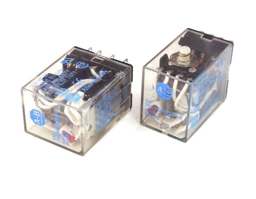 LOT OF 2 ALLEN BRADLEY 700-HC14Z24-1-4 RELAYS 700HC14Z2414, SER. B, 24VDC