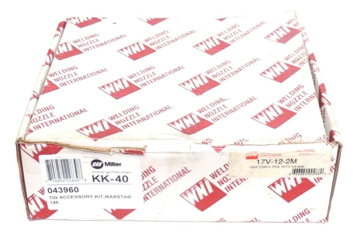 WNI MILLER 043960 MAXSTAR 140 TIG ACCESSORY KIT KK-40 17V-12-2M