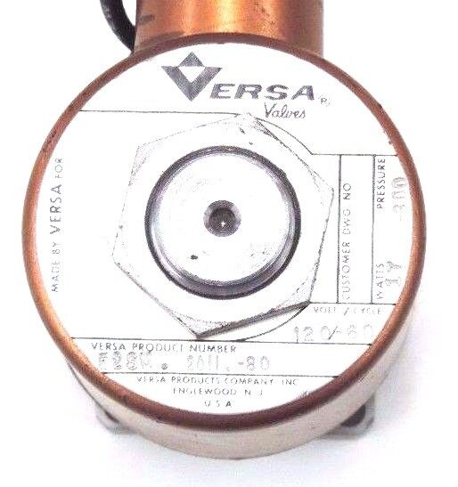 VERSA VALVE E2SM.2011.-80 CONTROL VALVE 17W, 120V, 300PSI, E2SM201180