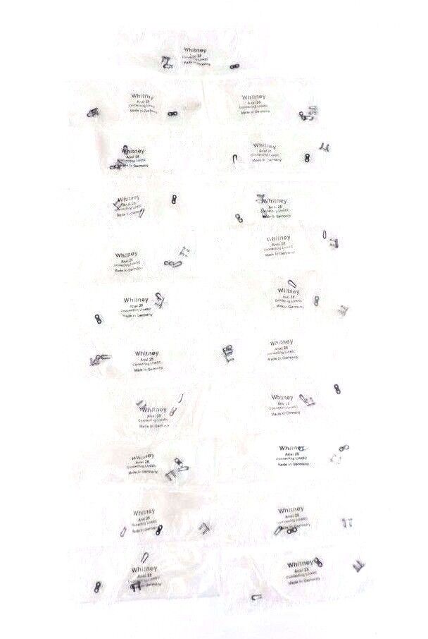 LOT OF 21 NIB WHITNEY ANSI 25 CONNECTING LINKS ANSI25