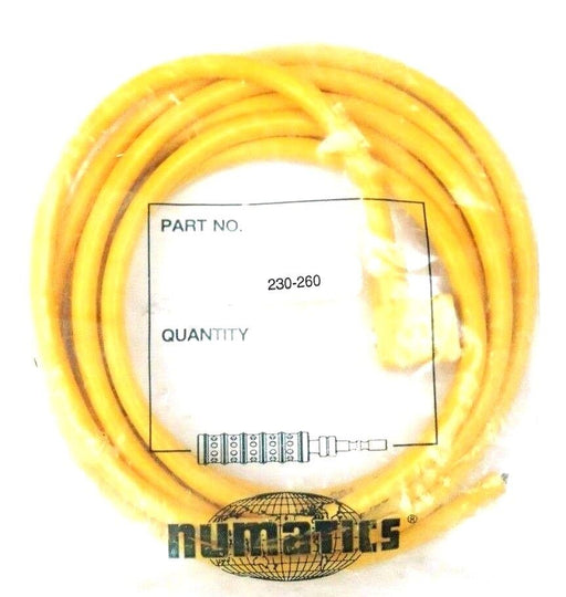 LOT OF 3 NIB NUMATICS 230-260 SOLENOID POWER CABLES, 230260