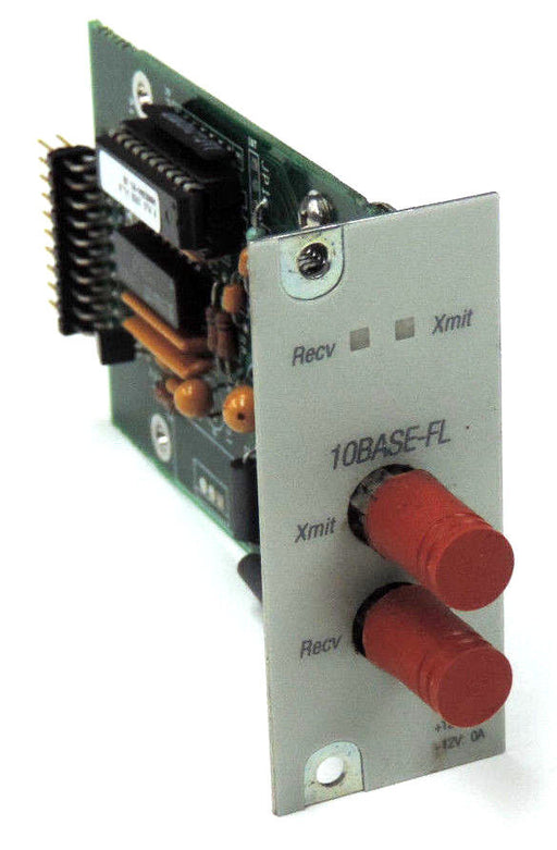 HUGHES LA A005182-05 PC BOARD ASSEMBLY 10BASE-FL TRANSCEIVER A00518205 REV. B