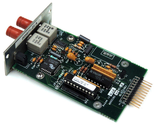 HUGHES LA A005182-05 PC BOARD ASSEMBLY 10BASE-FL TRANSCEIVER A00518205 REV. B