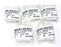 LOT OF 5 NEW NICKEL-METAL HYDRIDE BATTERIES 990004-0002, NIMH 1250 mAH STK120205