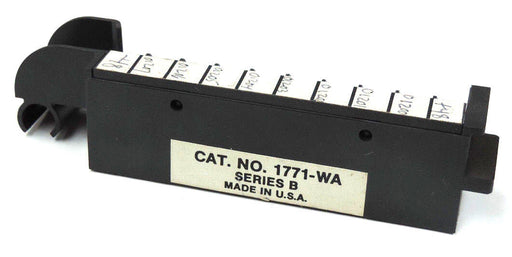 LOT OF 10 ALLEN BRADLEY 1771-WA FIELD WIRING ARMS, 1771WA SER. B