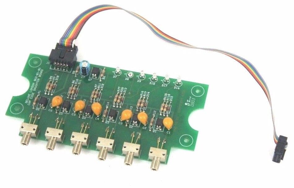 NEW DELUXE LONDON 062-01-01 CAP CODE DAUGHTER BOARD 0620101 W/ RIBBON CABLE