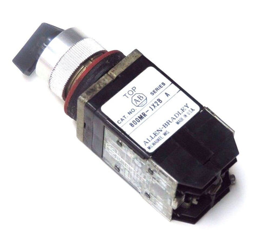 ALLEN BRADLEY 800MR-JX2B SER. A SELECTOR SWITCH 3POS, 800M-XAS SER.B, 800MRJX2B