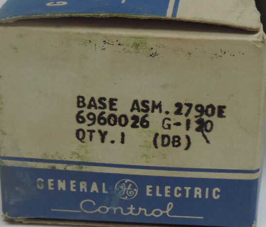 NEW GENERAL ELECTRIC CR6960026 G-120 BASE ASSEMBLY 6960026G120