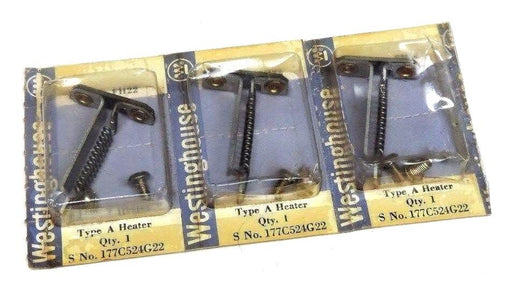 LOT OF 3 NEW WESTINGHOUSE 177C524G22 TYPE A HEATER ELEMENTS
