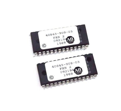 LOT OF 2 ALLEN BRADLEY 40845-909-03 CHIPS 4084590903, FRN: 2