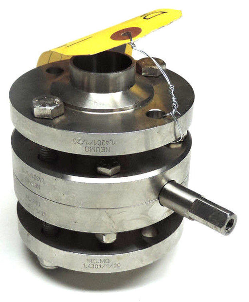 NEW KRONES NEUMO DN25 VALVE 1'' STAINLESS STEAL FOR BUTTERFLY/BALL