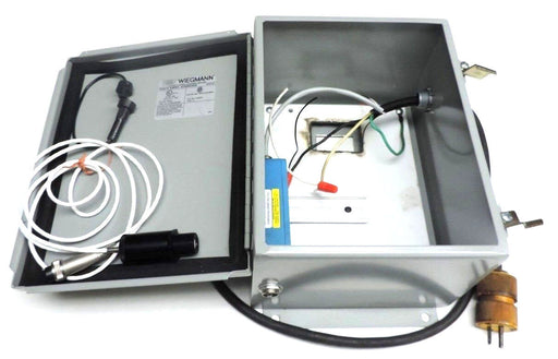 OMEGA OS100 SERIES TEMP TRANSMITTER W/ OS101-K SENOR AND B100806CHWW ENCLOSURE