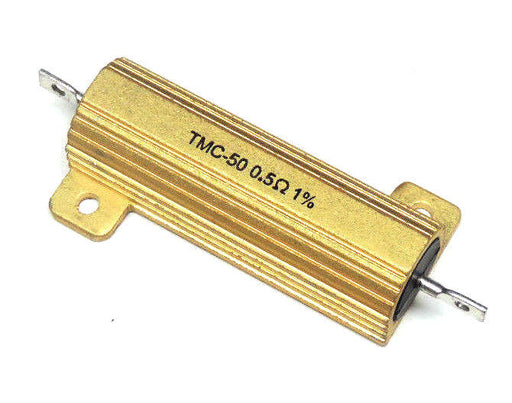 LOT OF 44 NEW DALE TMC50-.50-ND RESISTORS TMC50.50ND, TMC-50 0.5 OHMS 1%