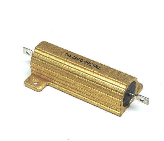 LOT OF 44 NEW DALE TMC50-.50-ND RESISTORS TMC50.50ND, TMC-50 0.5 OHMS 1%