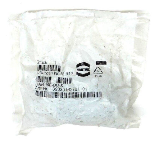 NEW HARTING ART. NR. 09330162701 01 RECTANGULAR INSERT HAN 16E-BU-S