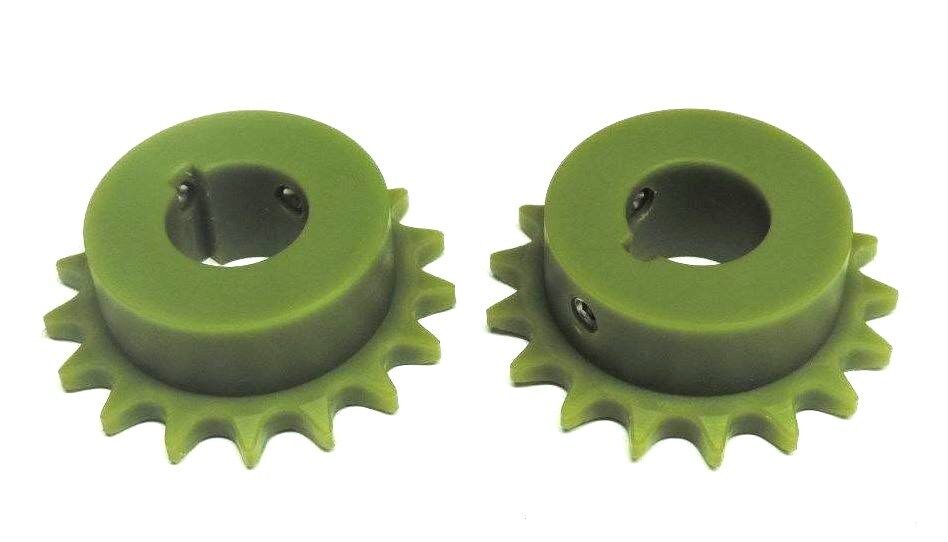 LOT OF 2 NEW SLIDEWAYS 290940B17-1.00KWZSS SPROCKETS 290940B17
