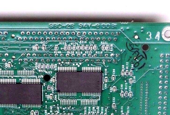 AMPRO SBC-2B COMPUTER BOARD SBC2B MD2202-D16 CHIP W/ PENTIUM A80502133 SY028