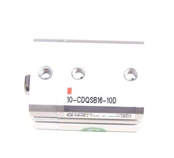 NIB SMC 10-CDQSB16-10D PNEUMATIC ROTARY CLAMP CYLINDER 10CDQSB1610D