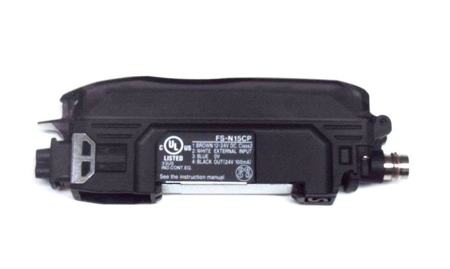 KEYENCE FS-N15CP DIGITAL FIBER OPTIC AMPLIFIER FSN15CP