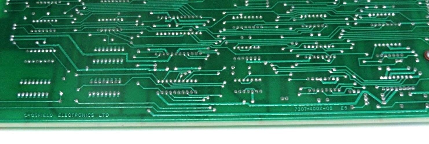 CROSFIELD ELECTRONICS 7307-400Z-05 PC BOARD ASSY: 7307-3000, 7307-4000