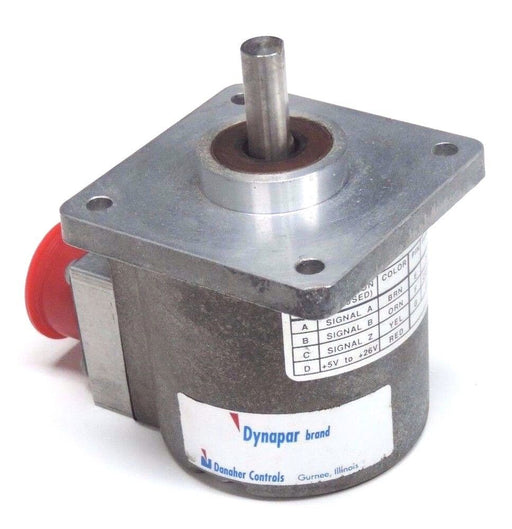 DANAHER CONTROLS DYNAPAR 62515000001 ENCODER 3/8'' SHFT FLG MT CURR SK SD CN