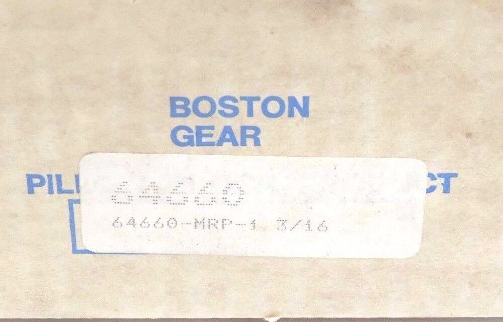 NIB BOSTON GEAR 64660-MRP-1 3/16 PILLOW BLOCK BEARING, 64660, 64660MRP1