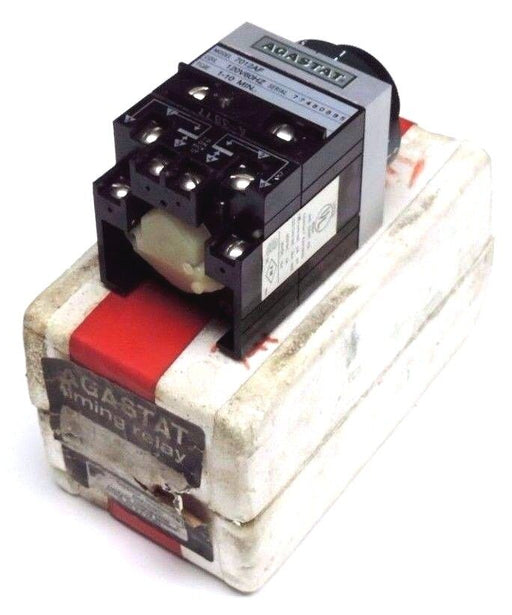 NEW AGASTAT 7012AF TIMING RELAY 1-10 MIN. 120V 60HZ COIL 7012-AF
