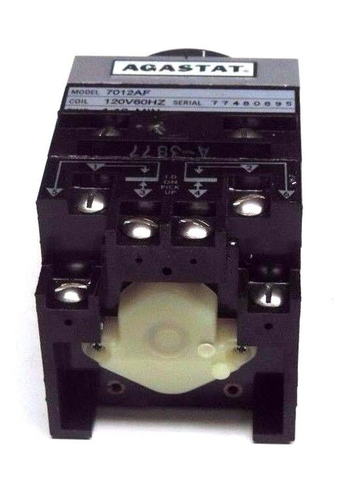 NEW AGASTAT 7012AF TIMING RELAY 1-10 MIN. 120V 60HZ COIL 7012-AF