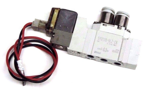 SMC SY3120-5LZ-C6 SOLENOID VALVE 24VDC COIL SY31205LZC6