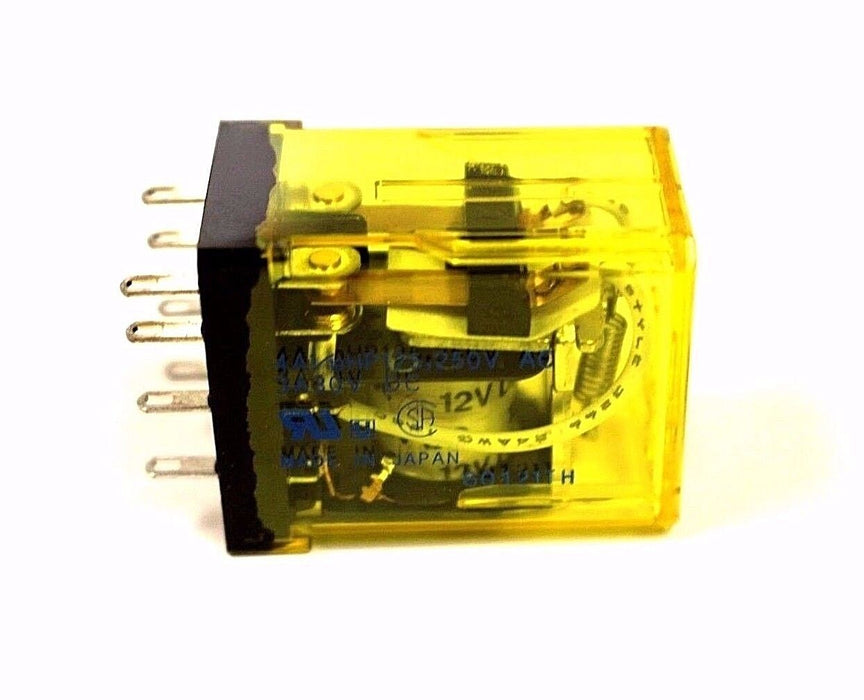 BOX OF 20 NEW MATSUSHITA NAIS HC2E-H-DC12V POWER RELAYS AP322144K, 12VDC, 3A