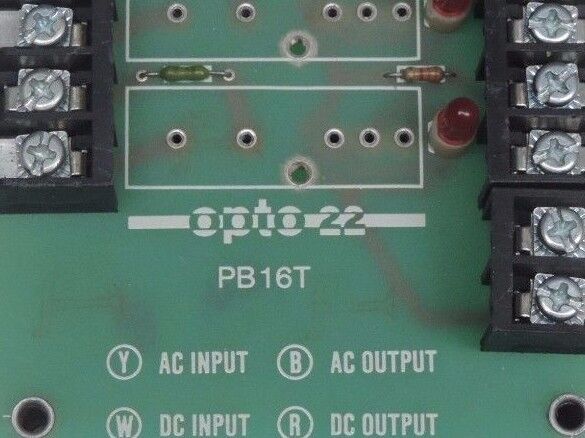 OPTO 22 PB16T I/O MODULE RACK 001057B
