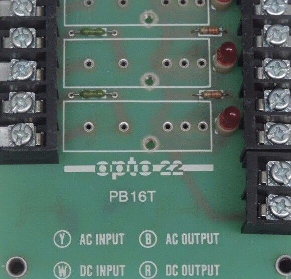 OPTO 22 PB16T I/O MODULE RACK 001057N
