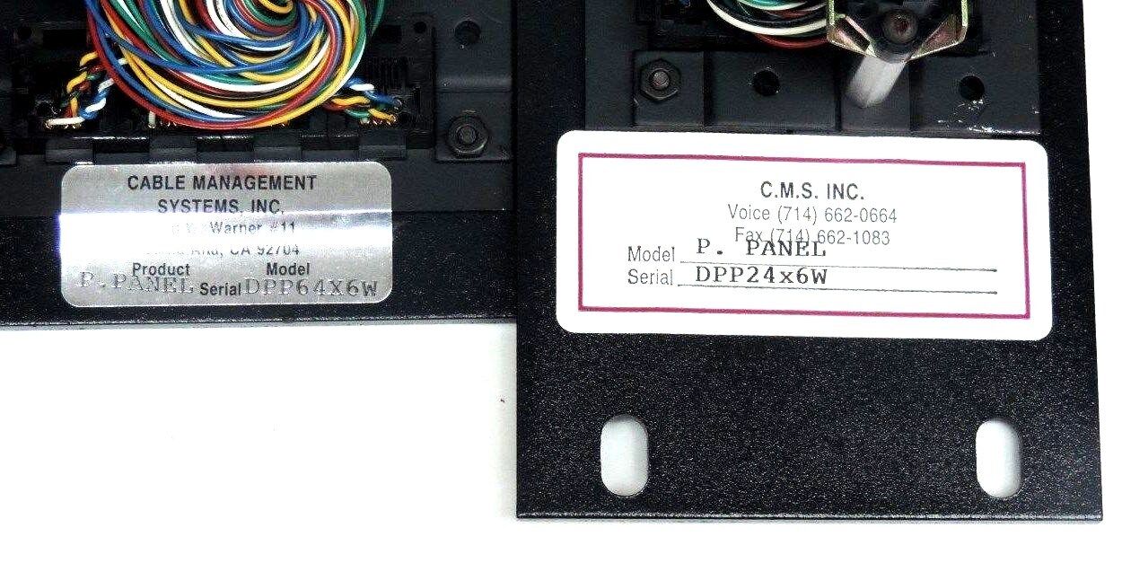 NIB CMS CABLE MANAGEMENT SYSTEMS MODEL P.PANEL CONTROL PANEL ASSEMBLY PPANEL