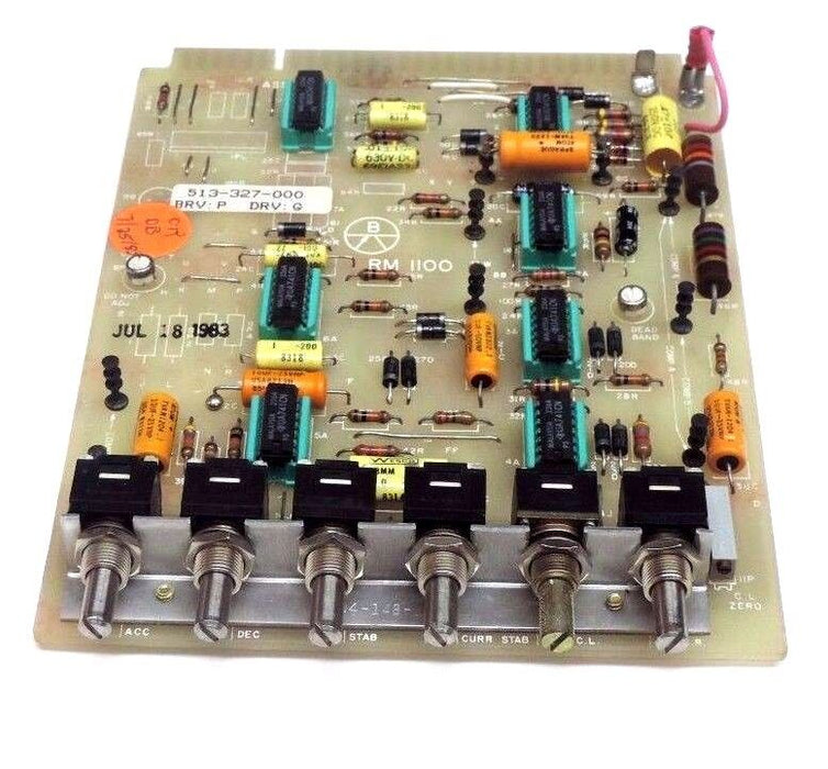BURTON 513-327-000 CONTROL BOARD BRV: P DRV: G RM 1100 513327000