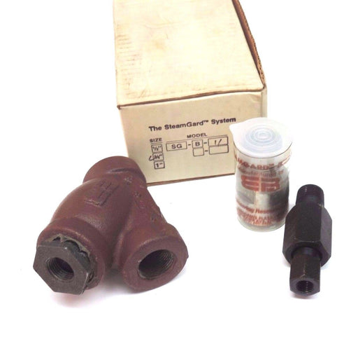 NIB THE STEAMGARD SYSTEM SG-B-11 TRAP VALVE SGB11 SIZE: 3/4''