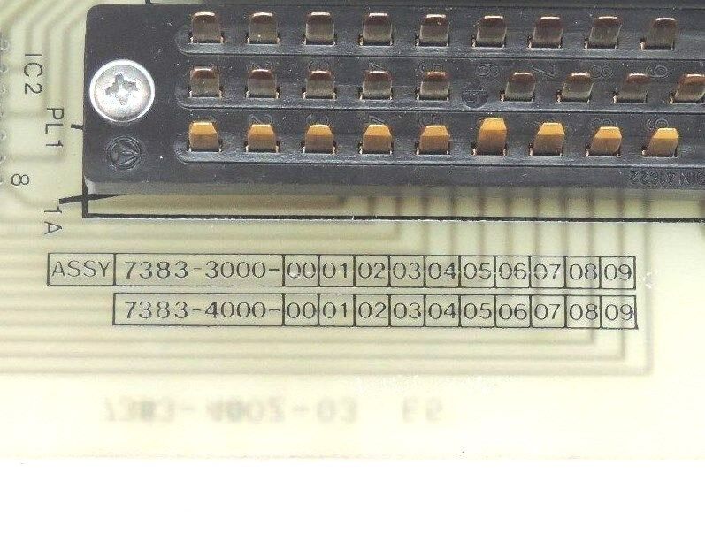 CROSSFIELD ELECTRONICS 7383-3000-08/09C CONVERTER BOARD W/ 7601-4160-01/02/03B