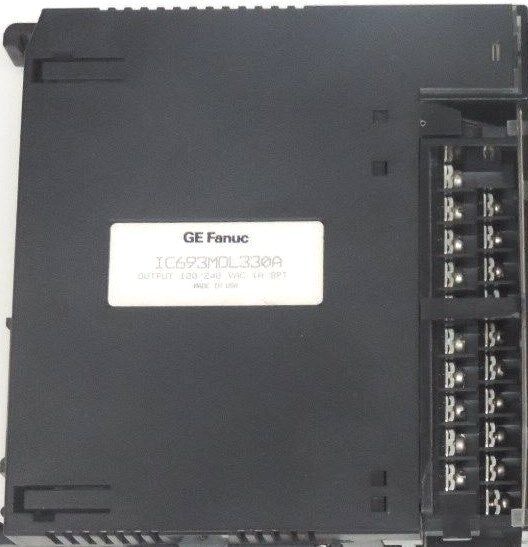 LOT 2 GE FANUC IC693MDL330A OUTPUT MODULES 120/240VAC, 1AMP, 8 POINT