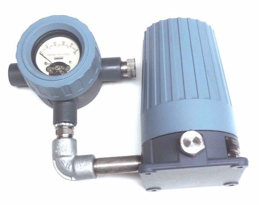 FOXBORO E94-P28S TEMPERATURE TRANSMITTER E94 W/ 713329004 GAUGE