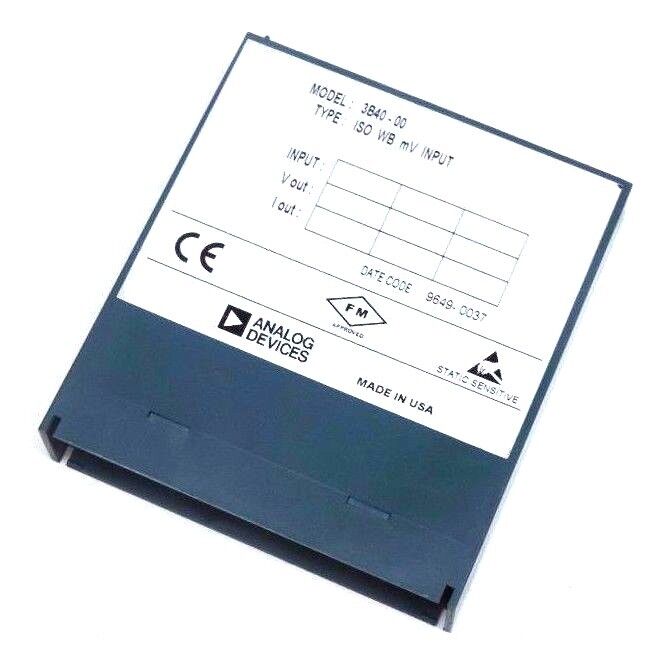 ANALOG DEVICES 3B40-00 ISOLATED WIDEBAND MV INPUT MODULE 3B4000
