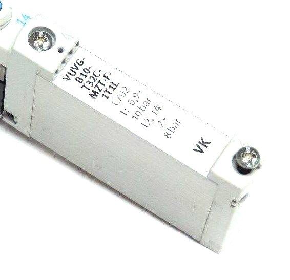 FESTO VUVG-B10-T32C-MZT-F-1T1L SOLENOID VALVE C702, 1:0.9-10BAR, 12,14:2-8BAR