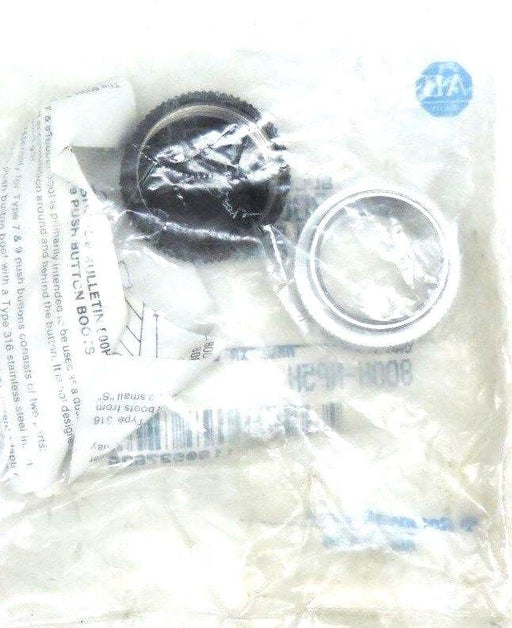 LOT OF 3 NIB ALLEN BRADLEY 800H-NP5H SER. A BOOTS AND ADAPTERS BLACK, 800HNP5H