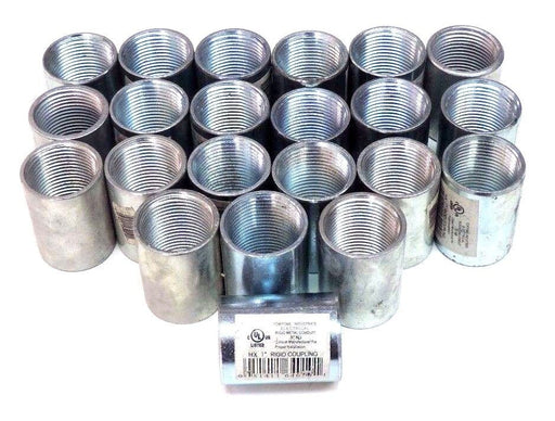 LOT OF 22 NEW FORTUNE INDUSTRIES HX 1" RIGID METAL CONDUIT COUPLINGS 51 NB
