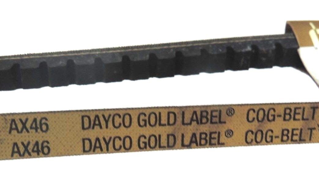 NEW DAYCO AX46 GOLD LABEL COG BELT