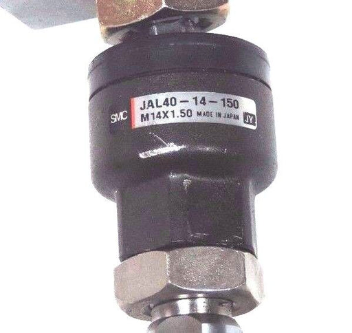 SMC CDQ2B40-10DCM COMPACT CYLINDER W/ JAL40-14-150 JAF/JAL ACCESSORY