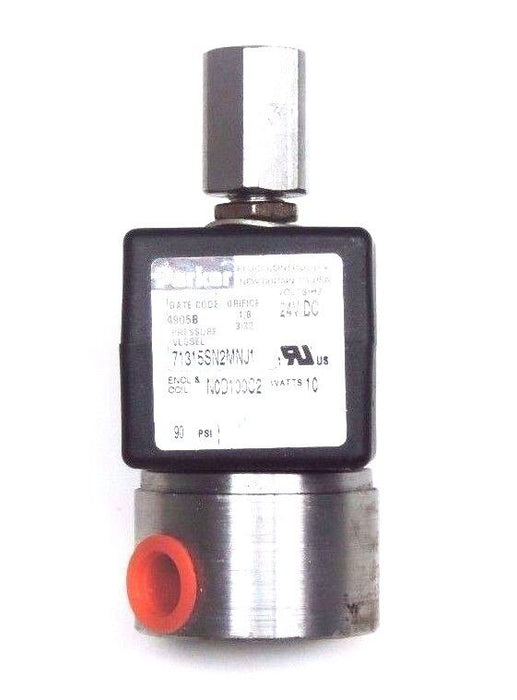 PARKER 71315SN2MNJ1 SOLENOID VALVE 1-1/4" NPT 10WATT, 24VDC, 90PSI